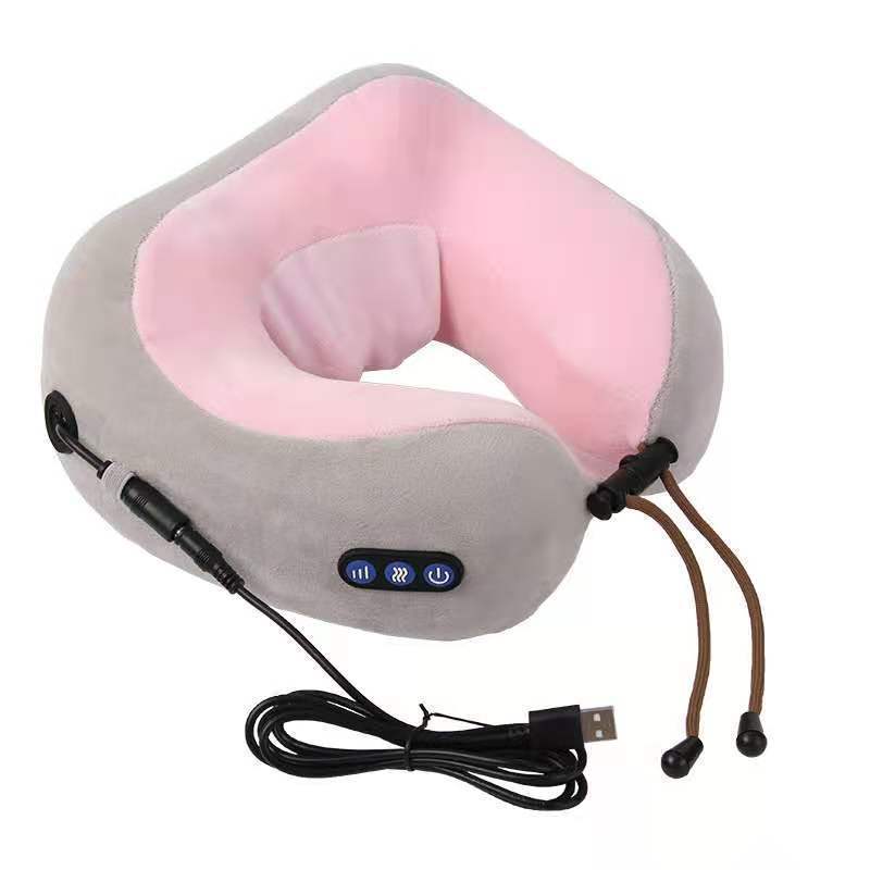 Pillow Neck Massage Device Electric Neck Massager Apparatus Shoulder Back Cervical Massager For Body Relaxation