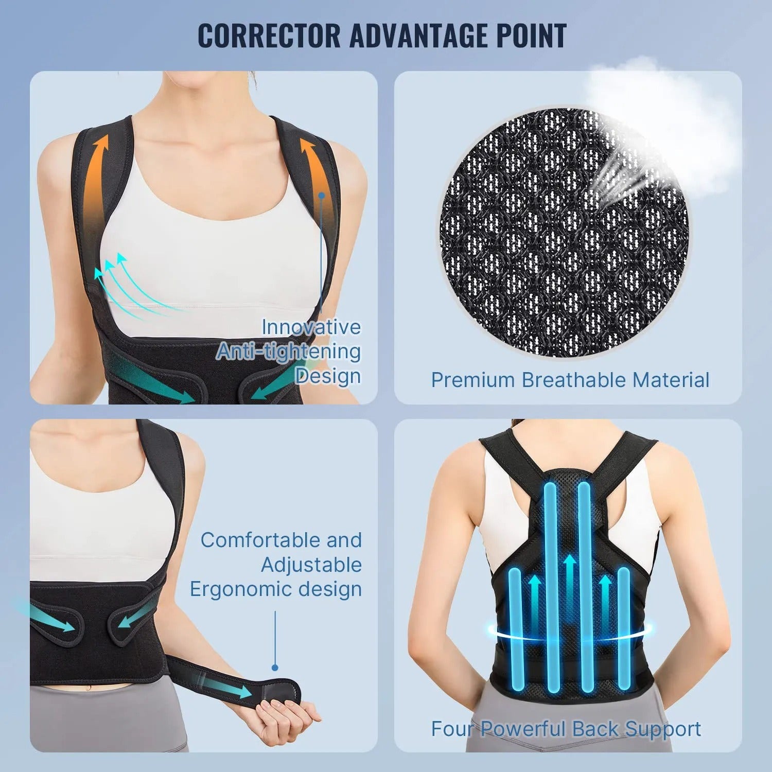 Back Posture Correction Belt