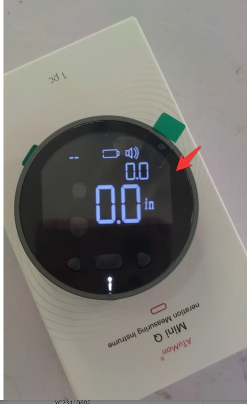 Instrumento de medición de distancia LCD digital de alta definición